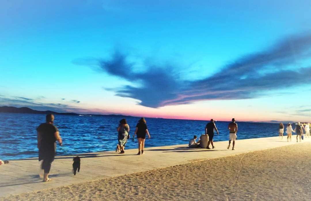 Townhouse Sea View Villa Zadar Bagian luar foto